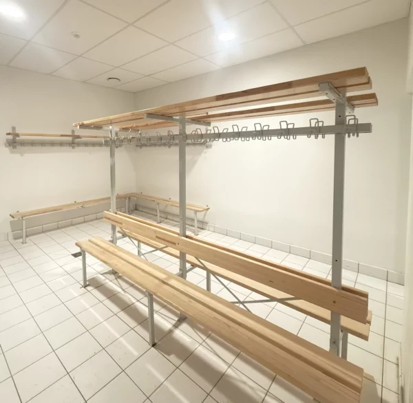 Lisses patères - Bancs et accessoires vestiaire
