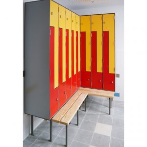 Kalysse compact bench locker combination